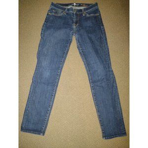 7 for all mankind skinny jeans, size 28, no sign of wear